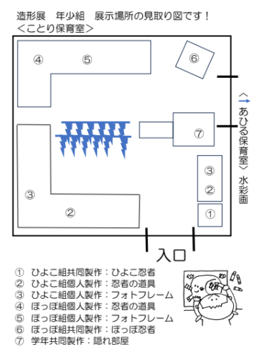 年少組　見取り図